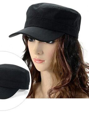 US 1 Pc Cadet Army Cap Basic Everyday Military Style Hat Patrol Castro Hunting